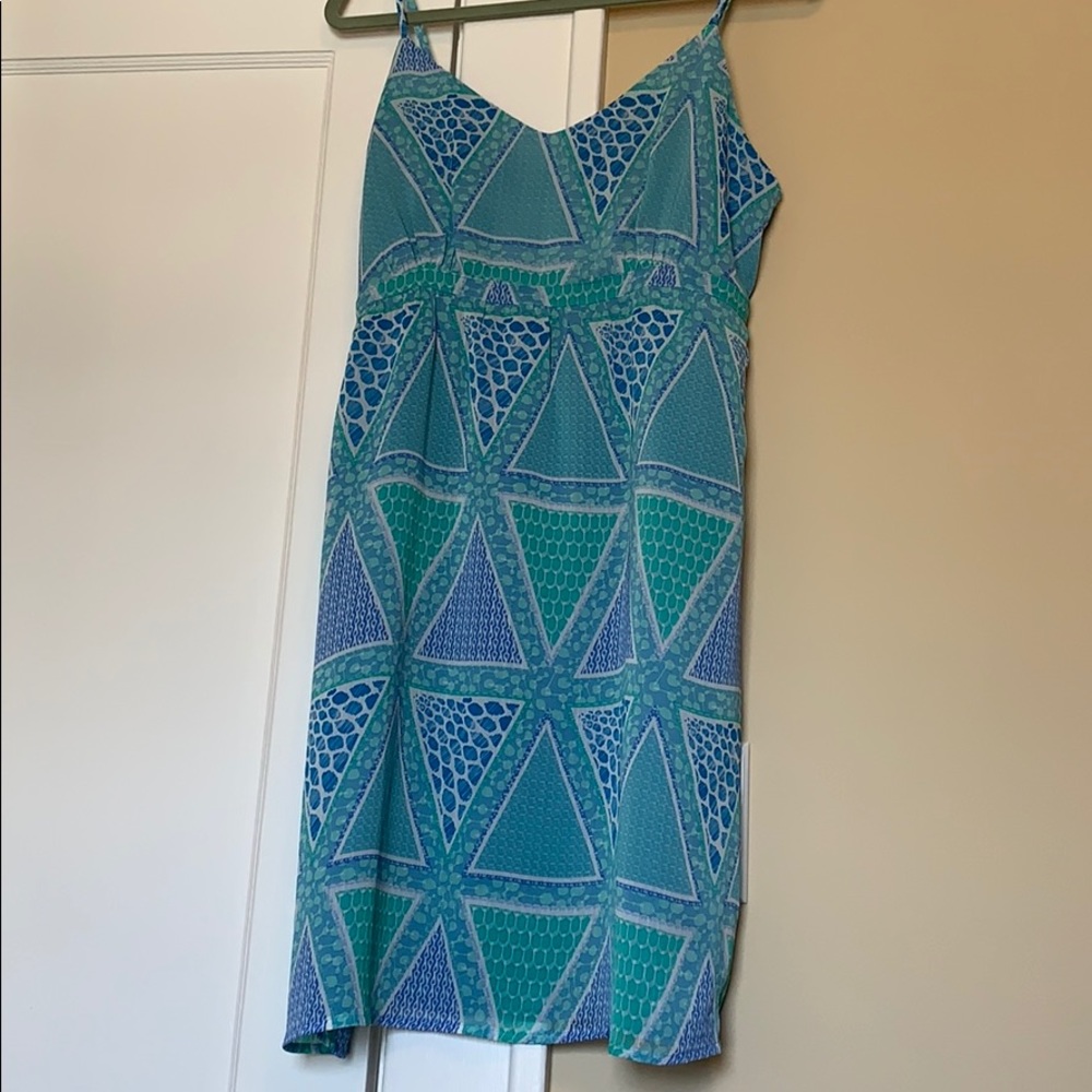 Beachy Blue 🌊 Old Navy Empire Waist Casual Flip Flop Summer Dress Size:Large